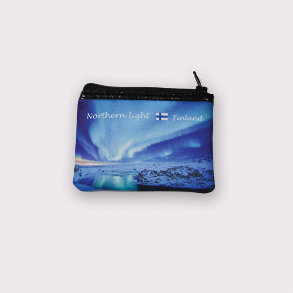 Purse, northern lights, small