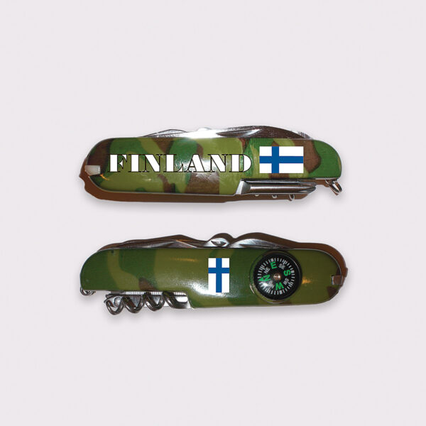 Pocketknife, Finland, camo