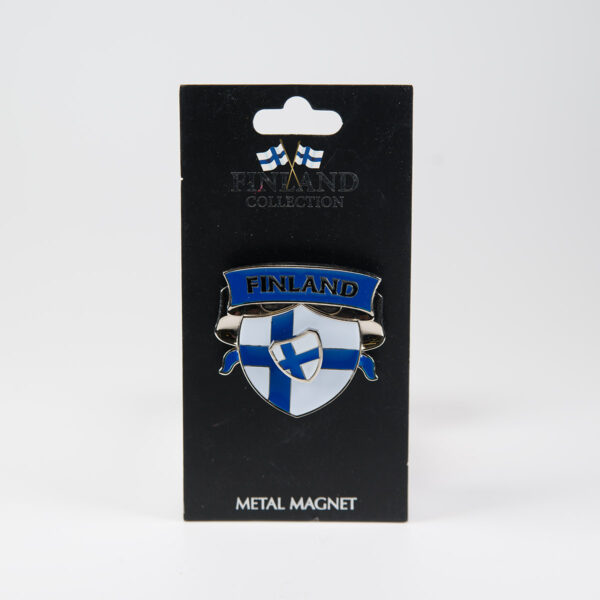 Magnet, Finland, Finnish flag shield