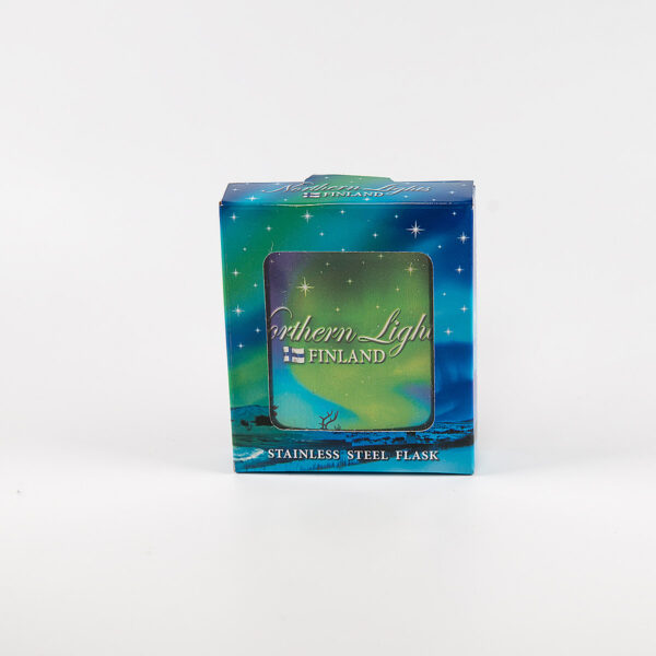 Pocket flask 1,8 dl Northern Lights, green