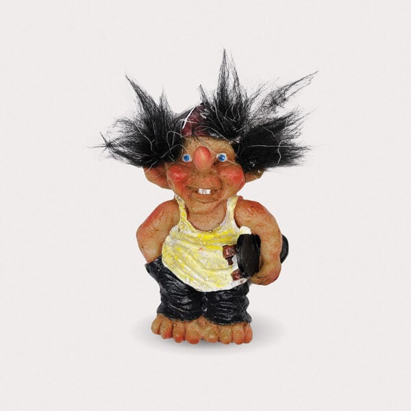 Magnet, troll with skateboard