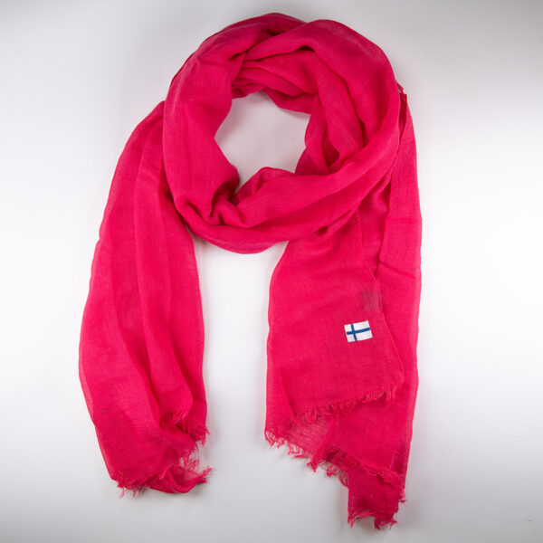Soft cotton scarf, 12 color assortment - Image 6
