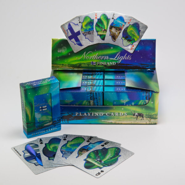 Playing cards, Northern Lights
