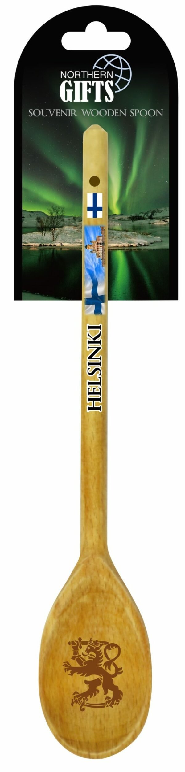 HELSINKI WOOD STAMP MAGNET 5
