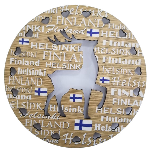 WOODEN POT HOLDER - HELSINKI