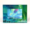 15 X 20CM GLASS PHOTO FRAME  NORTHERN LIGHTS