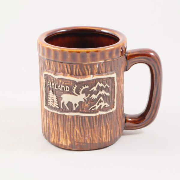 STONEWARE MUG, Brown