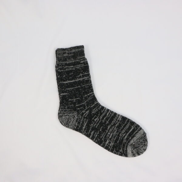 Long sock, black, size 40-46