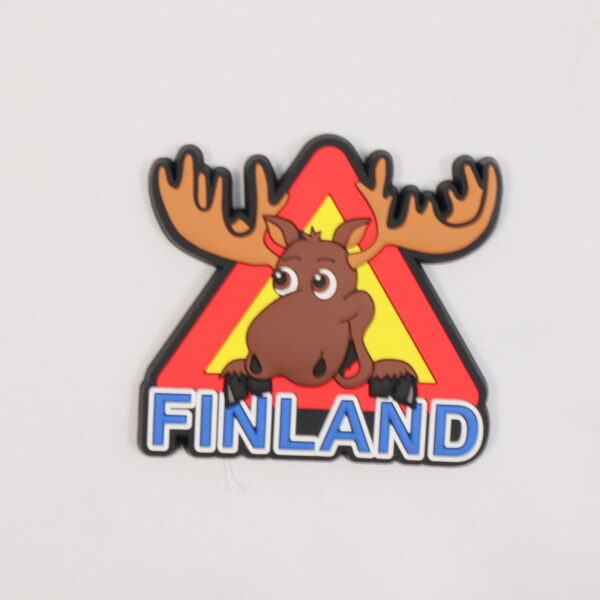 Magnet Moose with sign