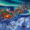 SantaClaus and HisSleigh in NorthernLights, Puzzle