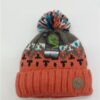 Knit hat, with pompom and lining 11