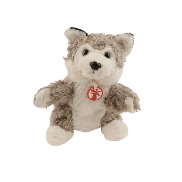Plush Hand Puppet, Husky