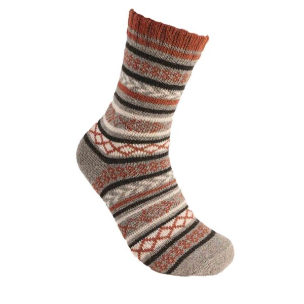 WOMEN ALPACA WOLL THERMO SOCKS, one size