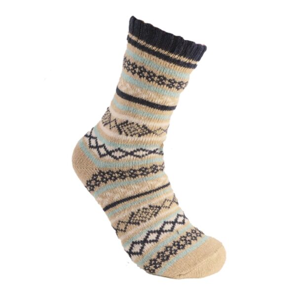 WOMEN ALPACA WOLL THERMO SOCKS, one size