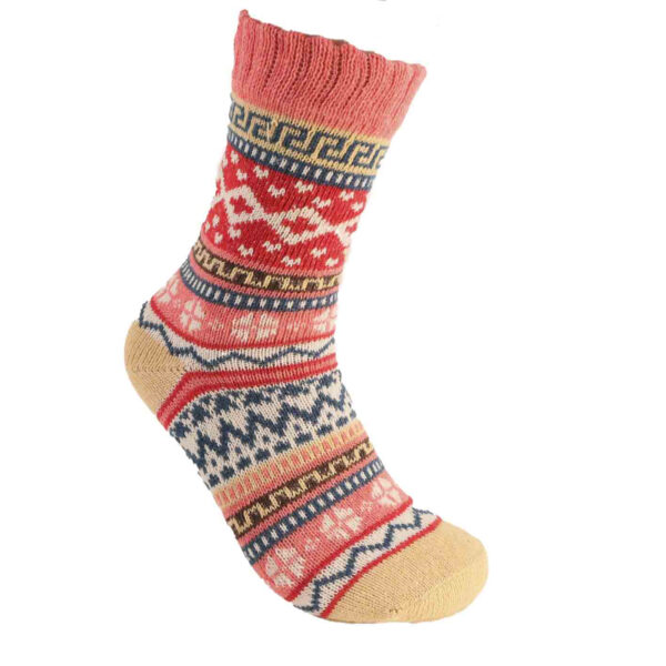 WOMEN ALPACA WOLL THERMO SOCKS, one size