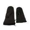 Leather Mitten, Polyester Back, size M-9