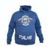 Finland hoodie blue - L