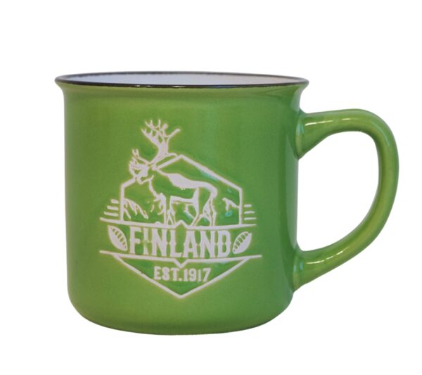 Mug, Finland series, Light green